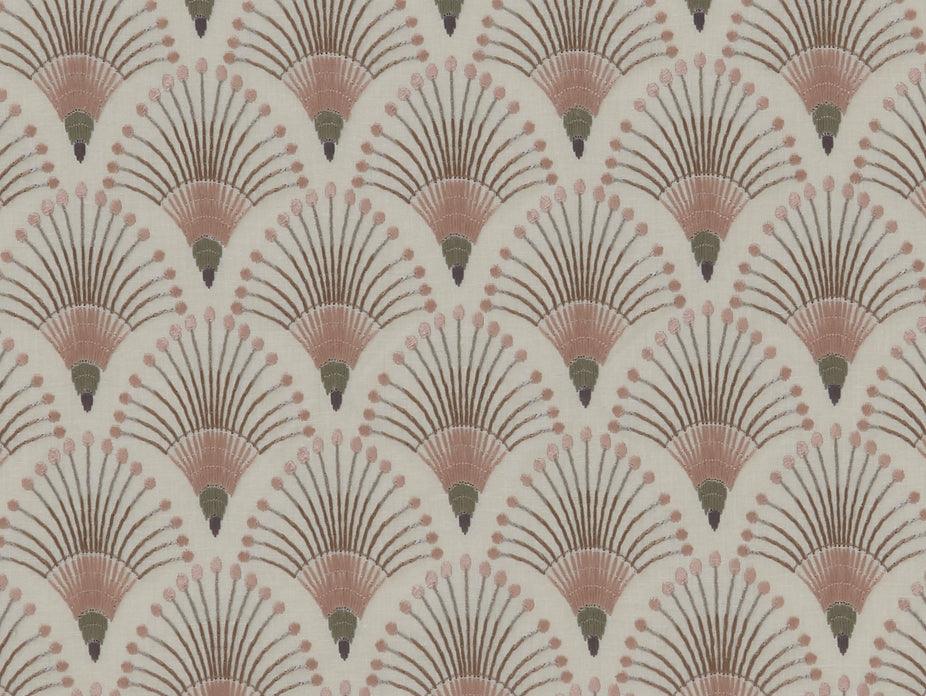 Camille Rosedust Fabric - Image 3